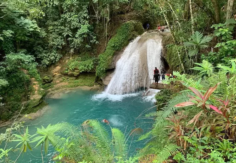 Konoko Falls & Blue Hole Adventure Tour